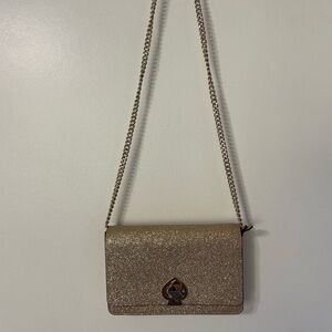 Kate Spade Sparkling Gold Crossbody Bag